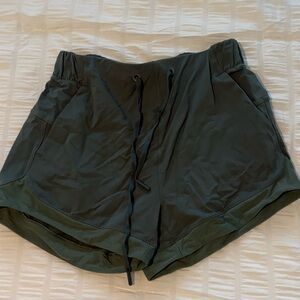 lululemon athletica Dark Green Athletic Shorts